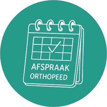 Stap 1 afspraak maken orthopeed